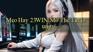 mẹo hay 23win mở thẻ tín dụng