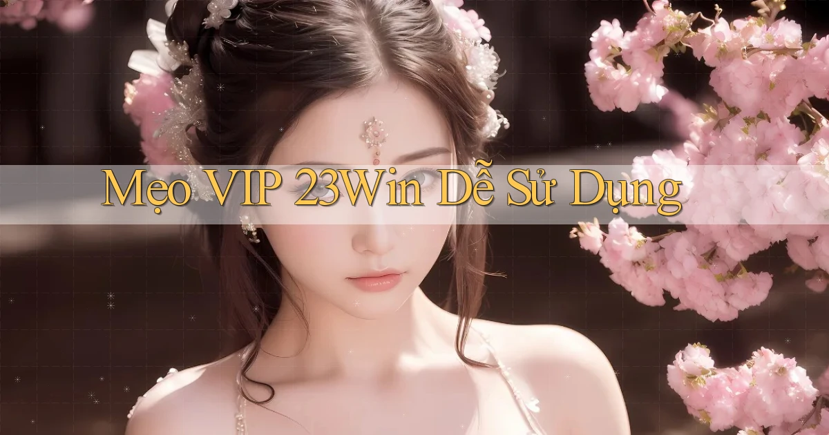 mẹo vip 23win dễ sử dụng