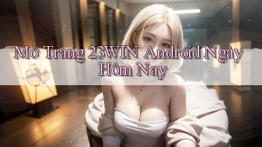 mở trang 23win android ngày hôm nay