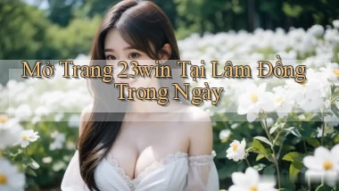 mở trang 23win tại Lâm Đồng trong ngày