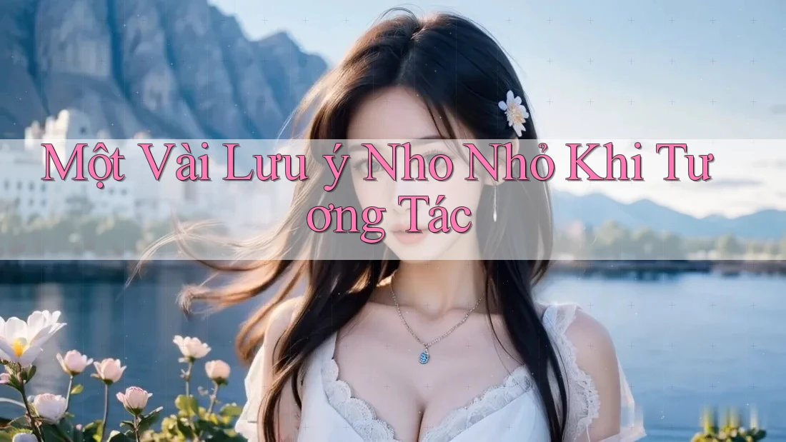 Một Vài Lưu ý Nho Nhỏ Khi Tương Tác Một Vài Lưu ý Nho Nhỏ Khi Tương Tác