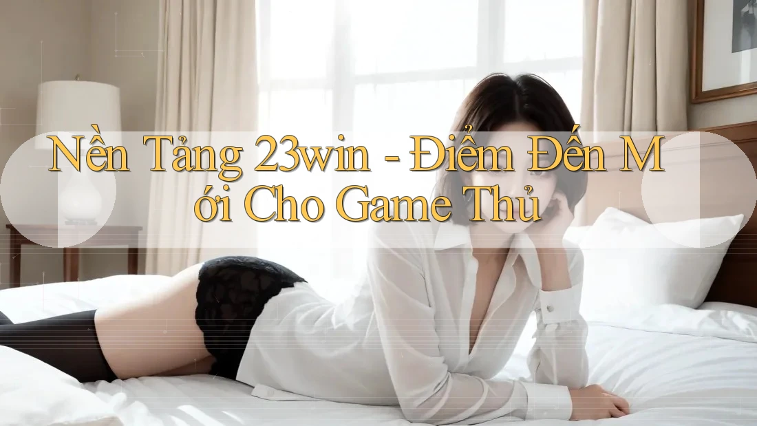 Nền Tảng 23win - Điểm Đến Mới Cho Game Thủ Nền Tảng 23win - Điểm Đến Mới Cho Game Thủ