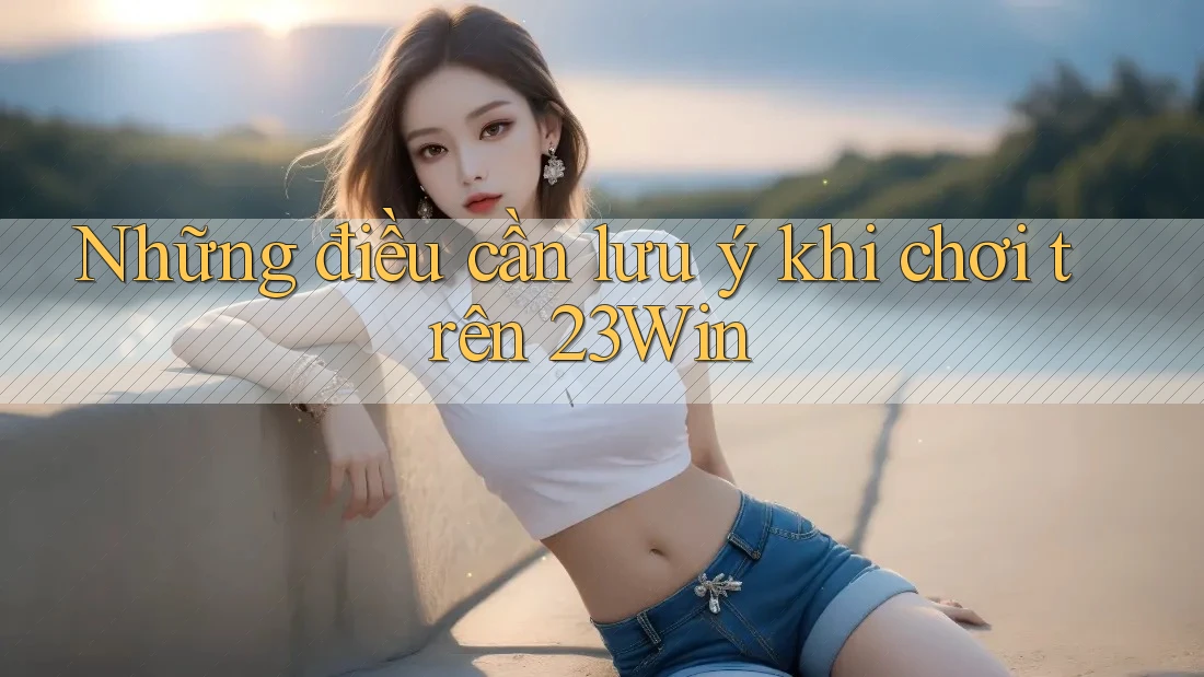 Những điều cần lưu ý khi chơi trên 23Win