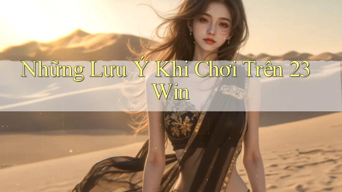 Những Lưu Ý Khi Chơi Trên 23Win