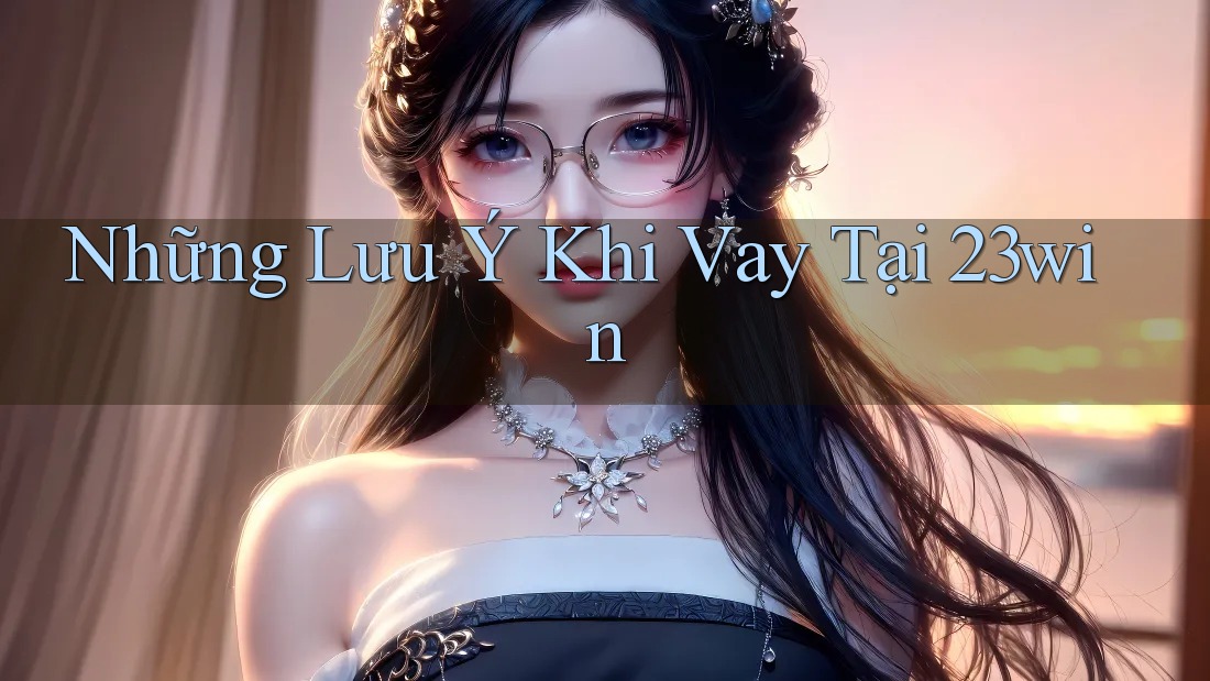Những Lưu Ý Khi Vay Tại 23win