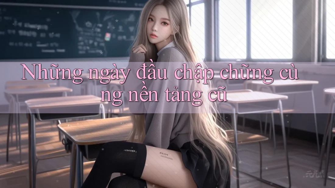 Những ngày đầu chập chững cùng nền tảng cũ Những ngày đầu chập chững cùng nền tảng cũ