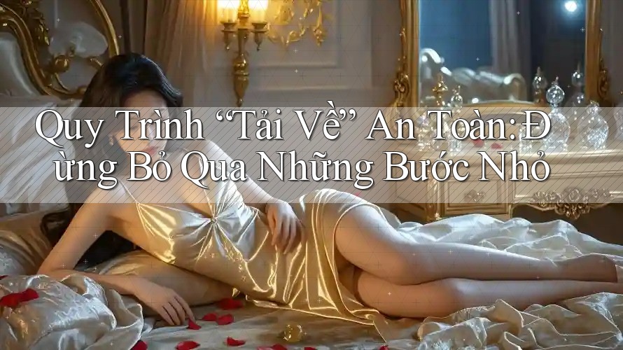 Quy Trình “Tải Về” An Toàn: Đừng Bỏ Qua Những Bước Nhỏ