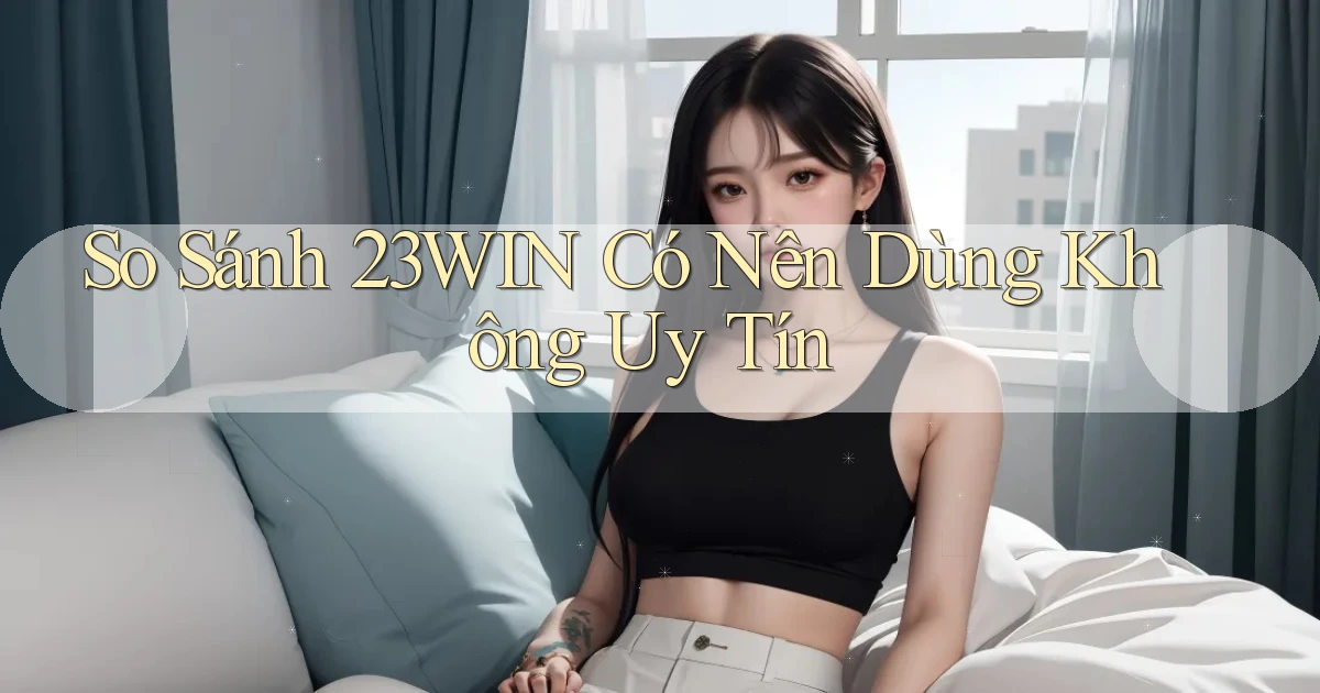 so sánh 23win có nên dùng không uy tín