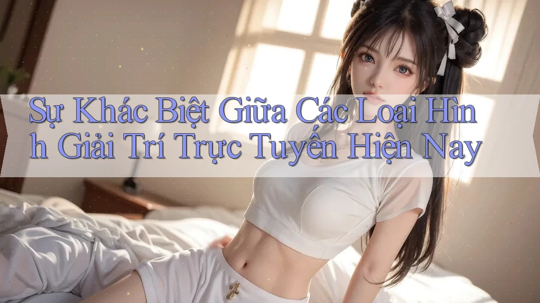 Sự Khác Biệt Giữa Các Loại Hình Giải Trí Trực Tuyến Hiện Nay