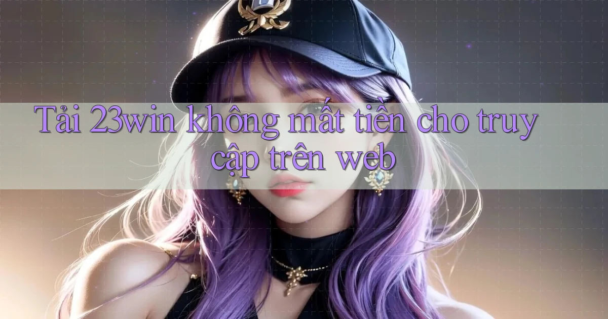 tải 23win không mất tiền cho truy cập trên web