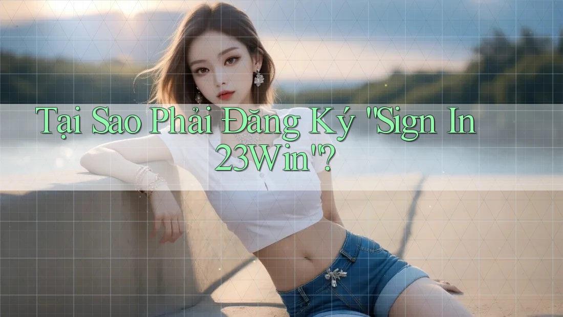Tại Sao Phải Đăng Ký “Sign In 23Win”?