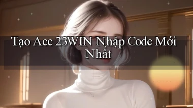 tạo acc 23win nhập code mới nhất