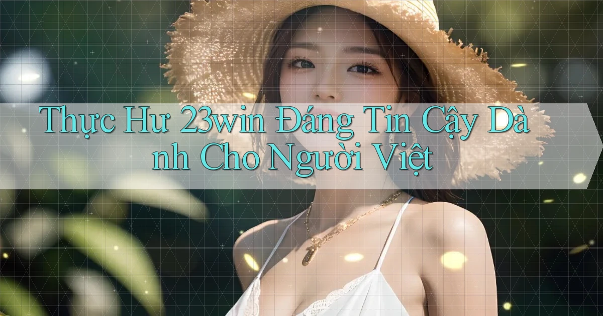 thực hư 23win đáng tin cậy dành cho người việt