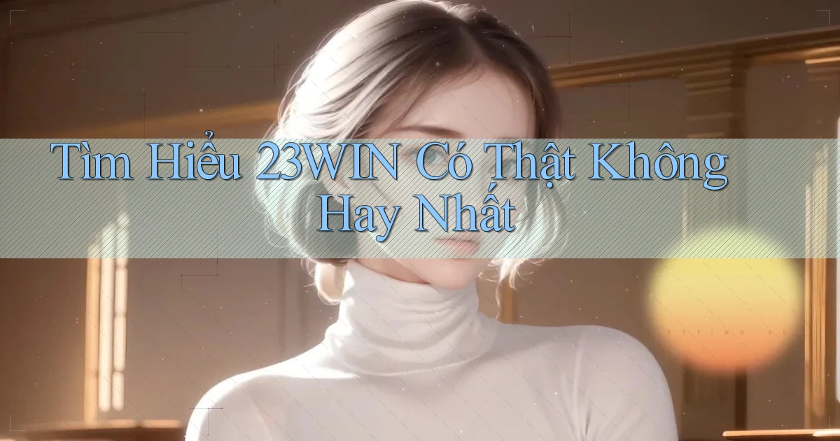 tìm hiểu 23win có thật không hay nhất
