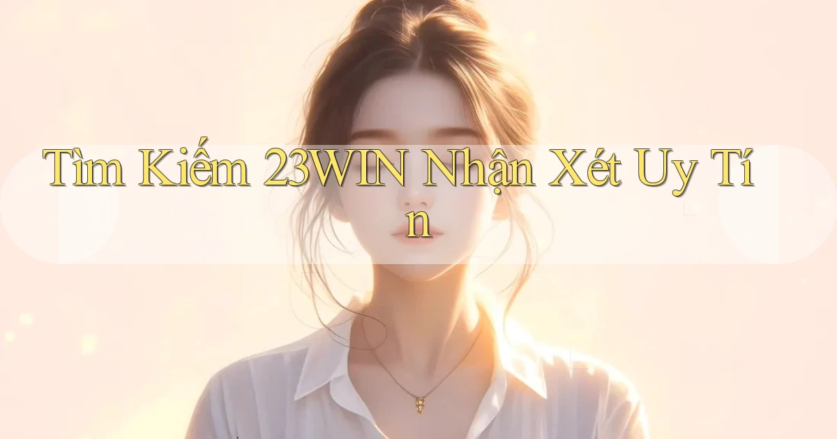 tìm kiếm 23win nhận xét uy tín