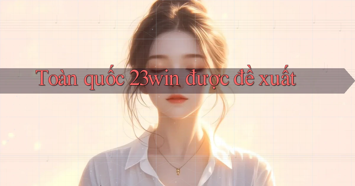 toàn quốc 23win được đề xuất