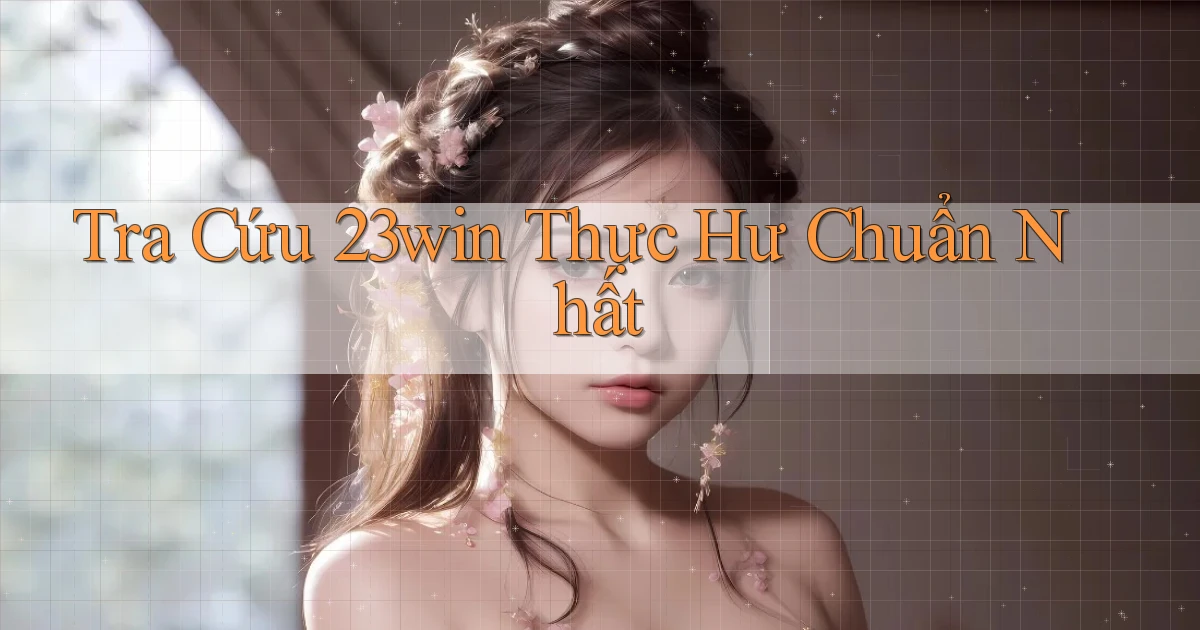 tra cứu 23win thực hư chuẩn nhất
