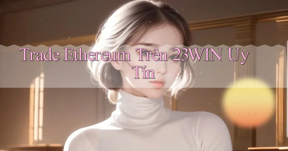 trade ethereum trên 23win uy tín