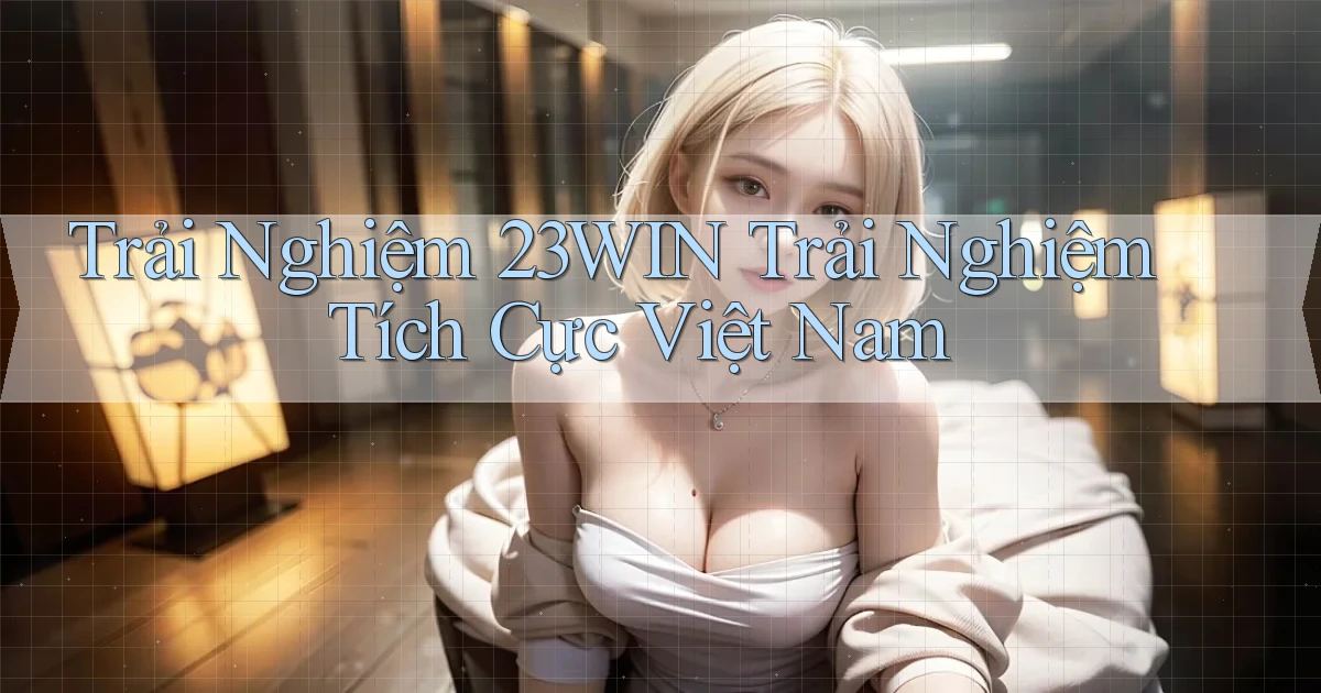 trải nghiệm 23win trải nghiệm tích cực việt nam