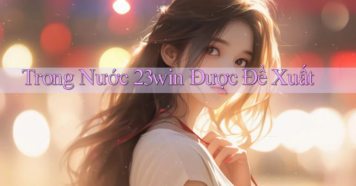 trong nước 23win được đề xuất