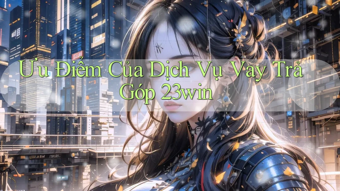 Ưu Điểm Của Dịch Vụ Vay Trả Góp 23win