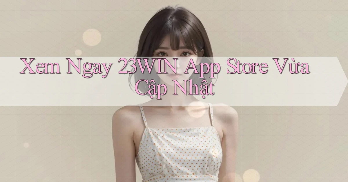 xem ngay 23win app store vừa cập nhật