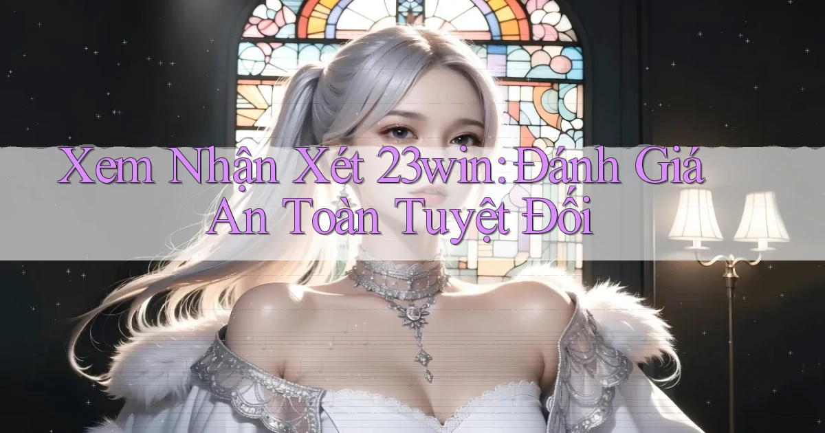 xem nhận xét 23win đánh giá an toàn tuyệt đối